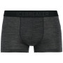 Herren-Boxershorts Icebreaker M Anatomica Cool-Lite Trunks schwarz/grau BlackHthr