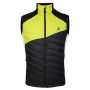 Herrenweste Dare 2b Gendarme Wool Vest schwarz/gelb Blck/GrnAlga (R51)