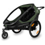 Fahrradanhänger Hamax Outback 2in1 grün/schwarz