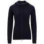 Damen-Sweatshirt Icebreaker W Quantum III LS Zip Hood schwarz Black