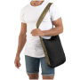 Umhängetasche Ticket to the Moon Eco Bag Small schwarz Black / Brown