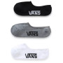 Socken Vans MN Classic Super No Show 3Pk (42,5-47) schwarz/grau Black Assorted