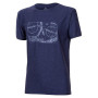 Herren-T-Shirt Progress OS Maverick 24AP blau TmModryMelter
