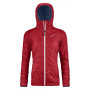 Damenjacke Ortovox Swisswool Piz Bernina Jacket W weinfarbe HotCoral