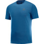 Herren-T-Shirt Salomon XA Tee M dunkelblau Poseidon/Heather