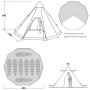 Zelt Robens Field Base 800