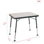 Campingtisch Crespo AP-245 80x60 cm