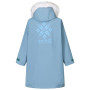 Kinder-Regenmantel Regatta Junior Waterproof Changing Robe Pro Grey Mirage