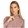 Damen-Funktionsshirt Icebreaker Women Merino 260 Tech Vertex LS Half Zip Delta Lines AOP