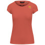 Damen-T-Shirt Karpos Loma W Jersey rot Hot Coral/Vintage Indigo/Cloud