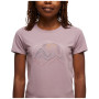 Damen-T-Shirt Black Diamond Summit Scribble Tee lila Wood violet