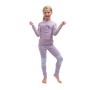 Kinder-Funktionsshirt Sensor Merino DF Planet Mystic Violet