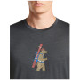 Herren T-Shirt Icebreaker Men Merino 150 Tech Lite Bear Tour