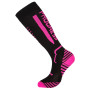 Socken Progress P Cox 8UU Compress schwarz/rosa Black/NeonPink
