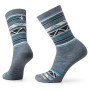 Socken Smartwool Everyday Zig Zag Valley Crew blau/grau Pewter Blue