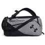 Reisetasche Under Armour Contain Duo MD Duffle grau Pitch Gray Medium Heather / Black / Black