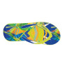 Damenpantoffeln Aquawave Bambolea WMNS blau RoyalBlue/BambooPrint/SulphurSpring