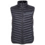Herrenweste Hannah Adare schwarz Asphalt stripe