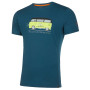 Herren-T-Shirt La Sportiva Van T-Shirt M 2024 blau/gelb Storm Blue