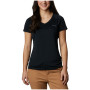 Damen-T-Shirt Columbia Zero Rules schwarz black