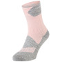 Sockengröße: 36-38 / Farbe: rosa/grau