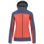 Damenjacke Karpos Parete W Jacket rosa Hot Coral/Vintage Indigo