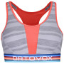 Sport-BH Ortovox 185 Rock'N'Wool Sport Top W hellgrau grey blend