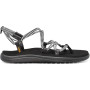 Damensandalen Teva Voya Infinity Stripe schwarz Black/BrightWhite