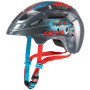 Kinder Fahrradhelm Uvex Finale junior grau ForcePatrol