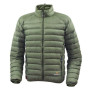 Herren-Daunenjacke Warmpeace Drake grün Olive