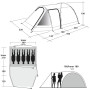 Wanderzelt Outwell Cloud 5 Plus (2024)