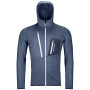 Herren-Sweatshirt Ortovox Fleece Grid Hoody M 2023 dunkelblau NightBlue