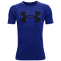 Kinder-T-Shirt Under Armour Tech Big Logo SS blau Royal / / Black