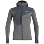 Herren-Sweatshirt Salewa Puez 2 Dry M L/S Hood Fz Tee grau BlackOutMelange/