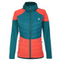 Damenjacke Dare 2b CulminationWlHybd blau/rot FrGrn/Neo/Wh (ZZI)