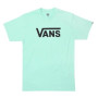 Herren-T-Shirt Vans Mn Vans Drop V-B hellblau Light Mint/Black
