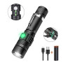Aufladbare Taschenlampe Solight LED 400lm + cyclo