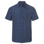 Herrenhemd Marmot Eldridge SS blau/schwarz Arctic Navy/Varsity