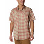 Herrenhemd Columbia Silver Ridge Lite Plaid SS beige AncientFossilSmallGrid