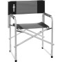Campingstuhl Brunner Bravura schwarz/grau