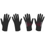 Kinderhandschuhe Progress DT COOLIO GLOVES 26RZ schwarz/rosa Black/Pink