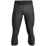 Herreunterhose Under Armour HG Armour 3/4 Legging grau Carbon Heather/Black