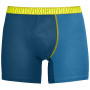 Herren-Boxershorts Ortovox 150 Essential Boxer Briefs M 2024 blau petrol blue