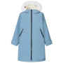 Kinder-Regenmantel Regatta Junior Waterproof Changing Robe Pro Grey Mirage hellgrau Grey Mirage