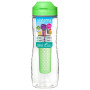 Flasche Sistema Tritan Infuser Bottle 800ml grün Green