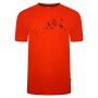 Herren-T-Shirt Dare 2b Integral II Tee orange Burnt Salmon