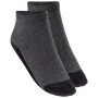 Kindersocken Bejo Calzetti Short Jrb grau/schwarz Grey Melange/Dark Grey