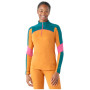 Damen-Funktionsshirt Smartwool W Classic Thrml Mrn Bl Colorbl 1/4 Zip B