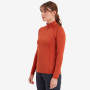 Damen-Funktionsshirt Montane Dart Xt Zip Neck