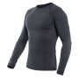 Herren-Funktionsshirt Sensor Merino Bold dl.rukáv dunkelgrau Anthracite Gray